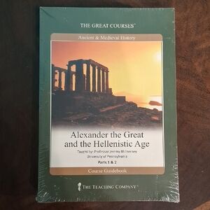 The Great Courses: Alexander the Great and  Hellenistic Age Guidebook & 2 DVDs